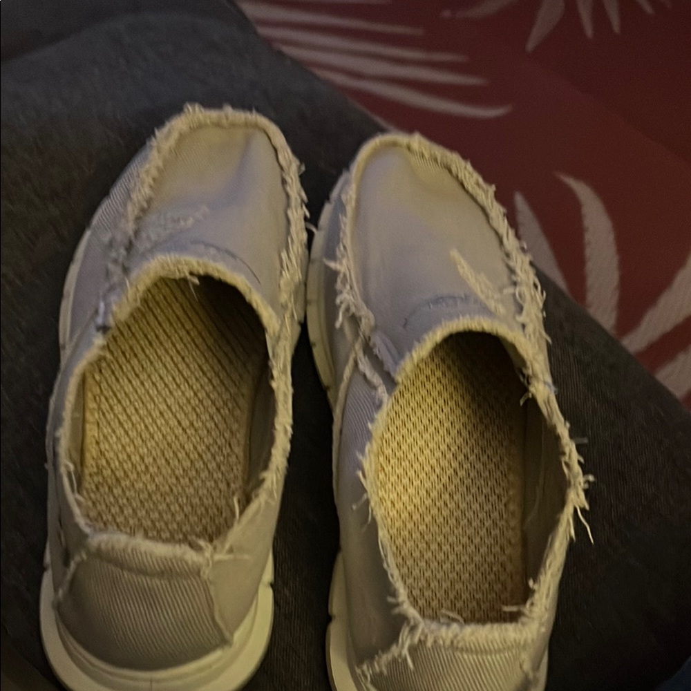 White Breathable Loafers with Rounded Toe